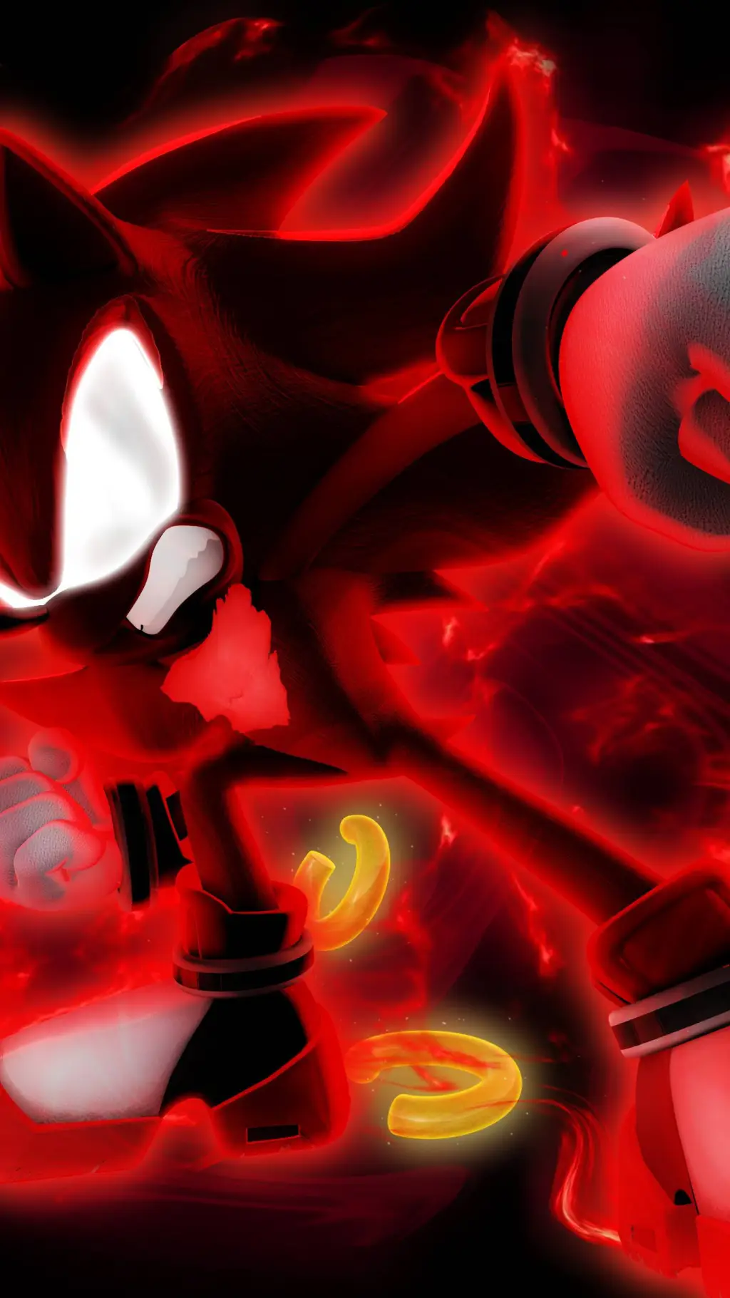 ai character: Dark Shadow background