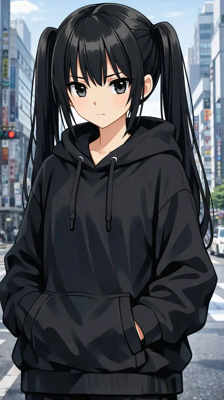 ai character: Mai Takamaki  background