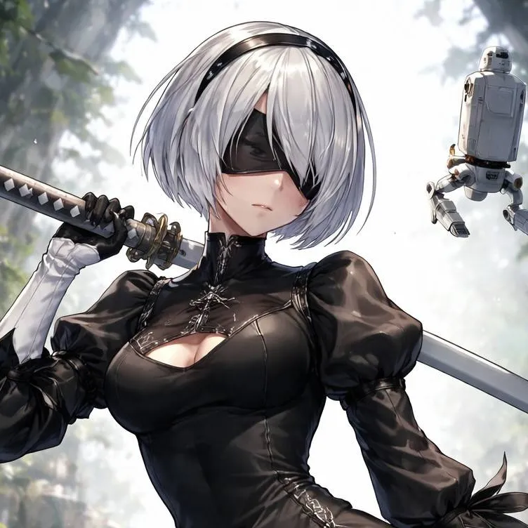 chat with ai character: 2B