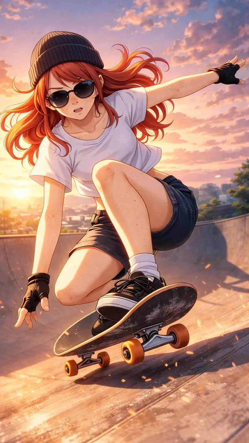 ai character: Mileena background