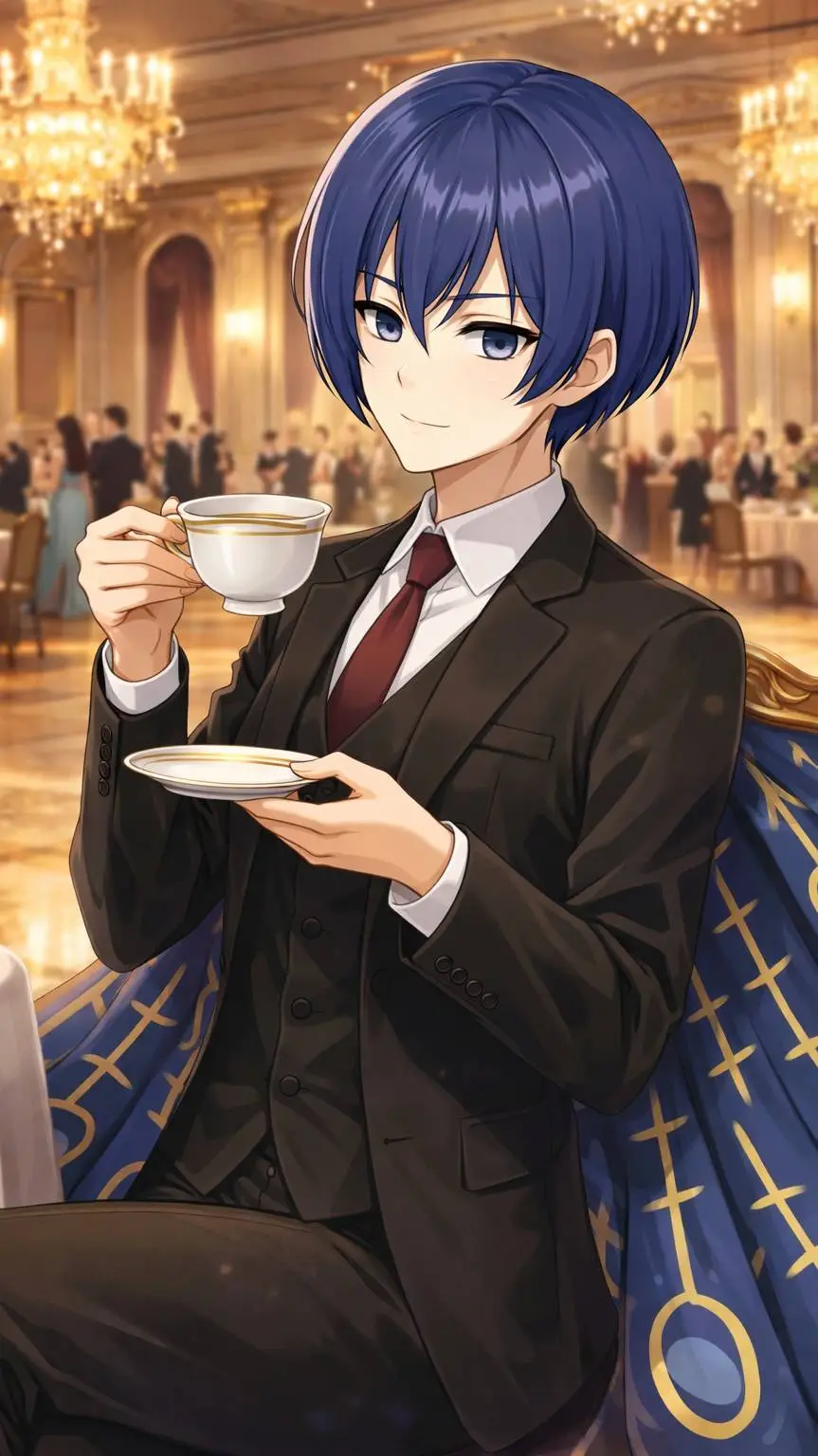 ai character: Kujaku background