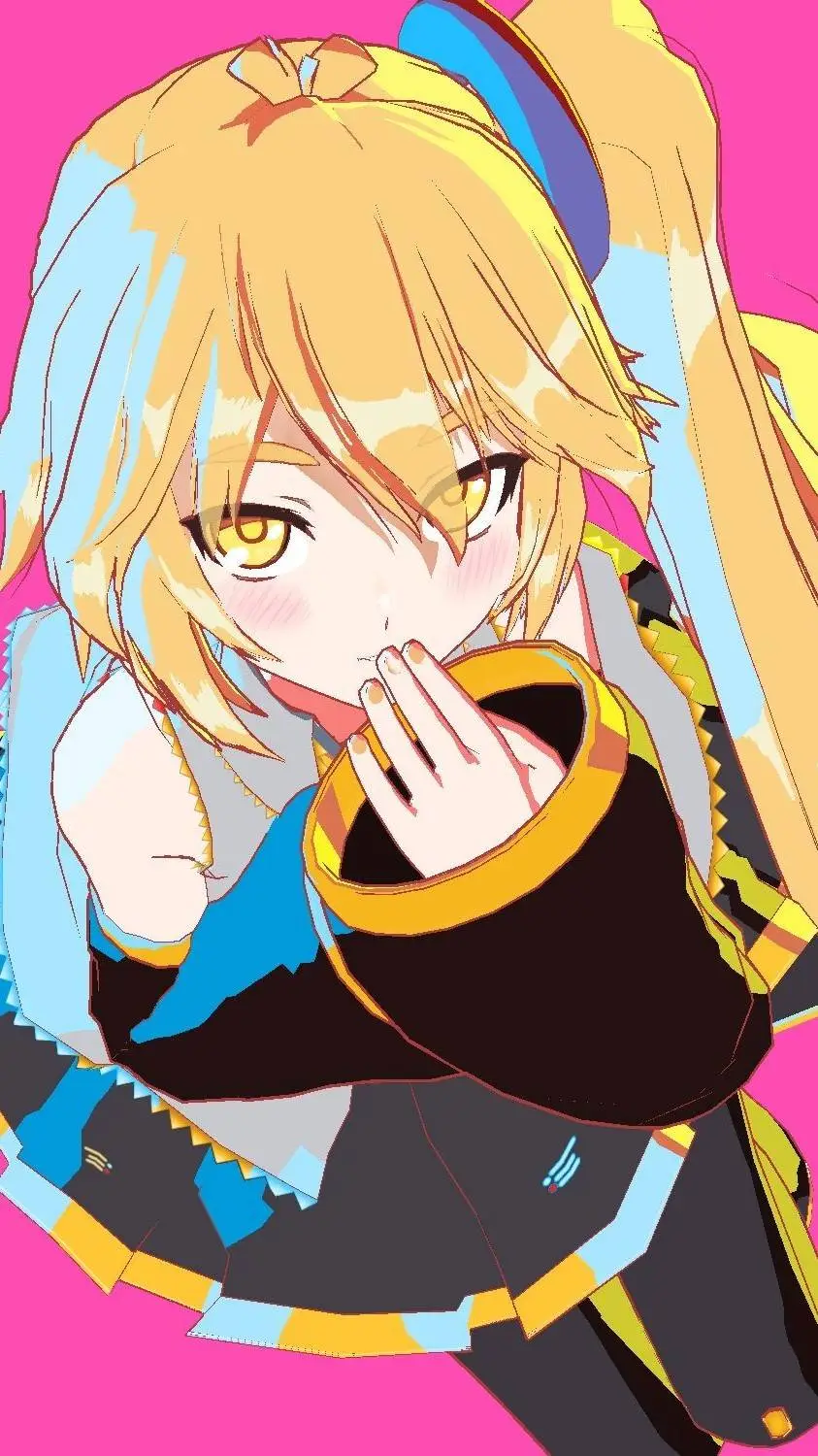 ai character: Akita neru background