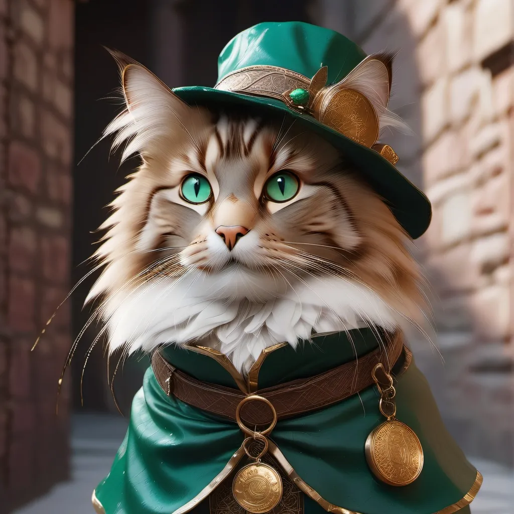 chat with ai character: dabloon the cat.
