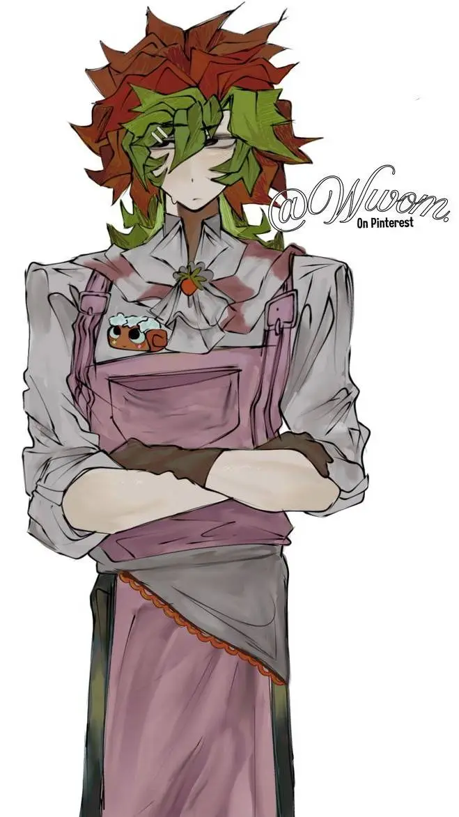 ai character: Sprout seddly  background