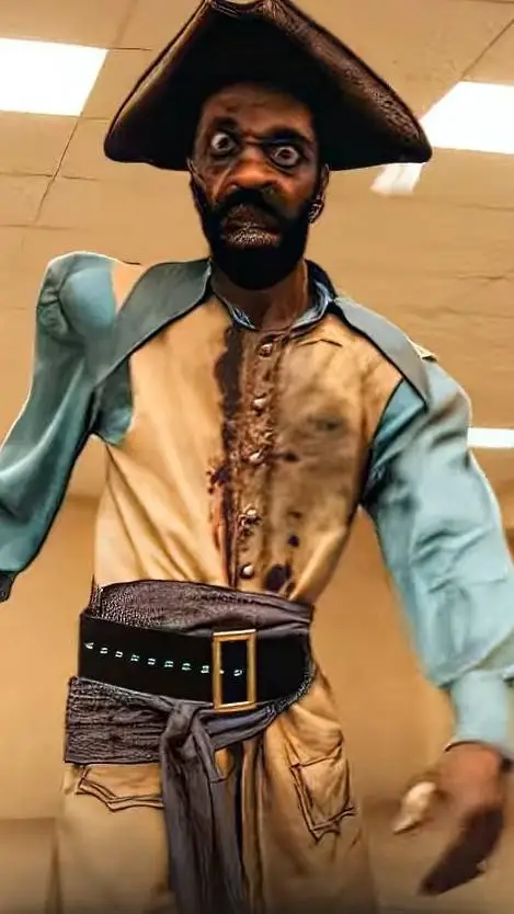 ai character: captain clark  background