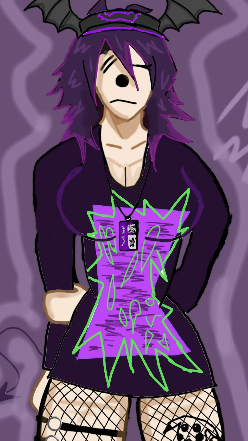 ai character: Monster Merchant  background