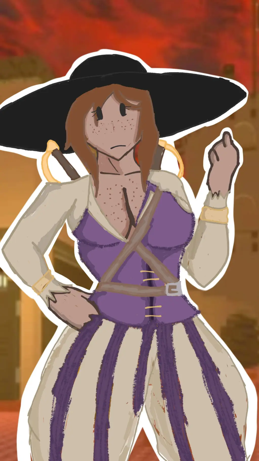 ai character: Calypso (BT) background