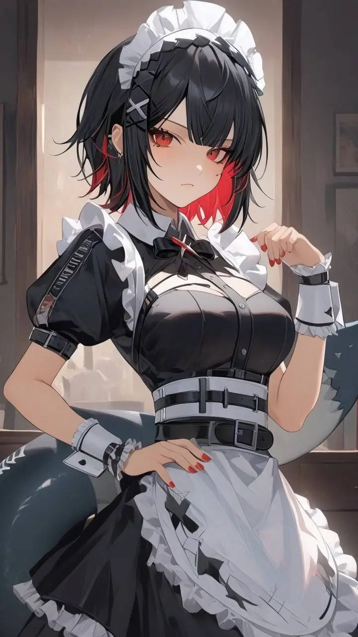 ai character: 🖤❤️ELLEN JOE❤️🖤 background