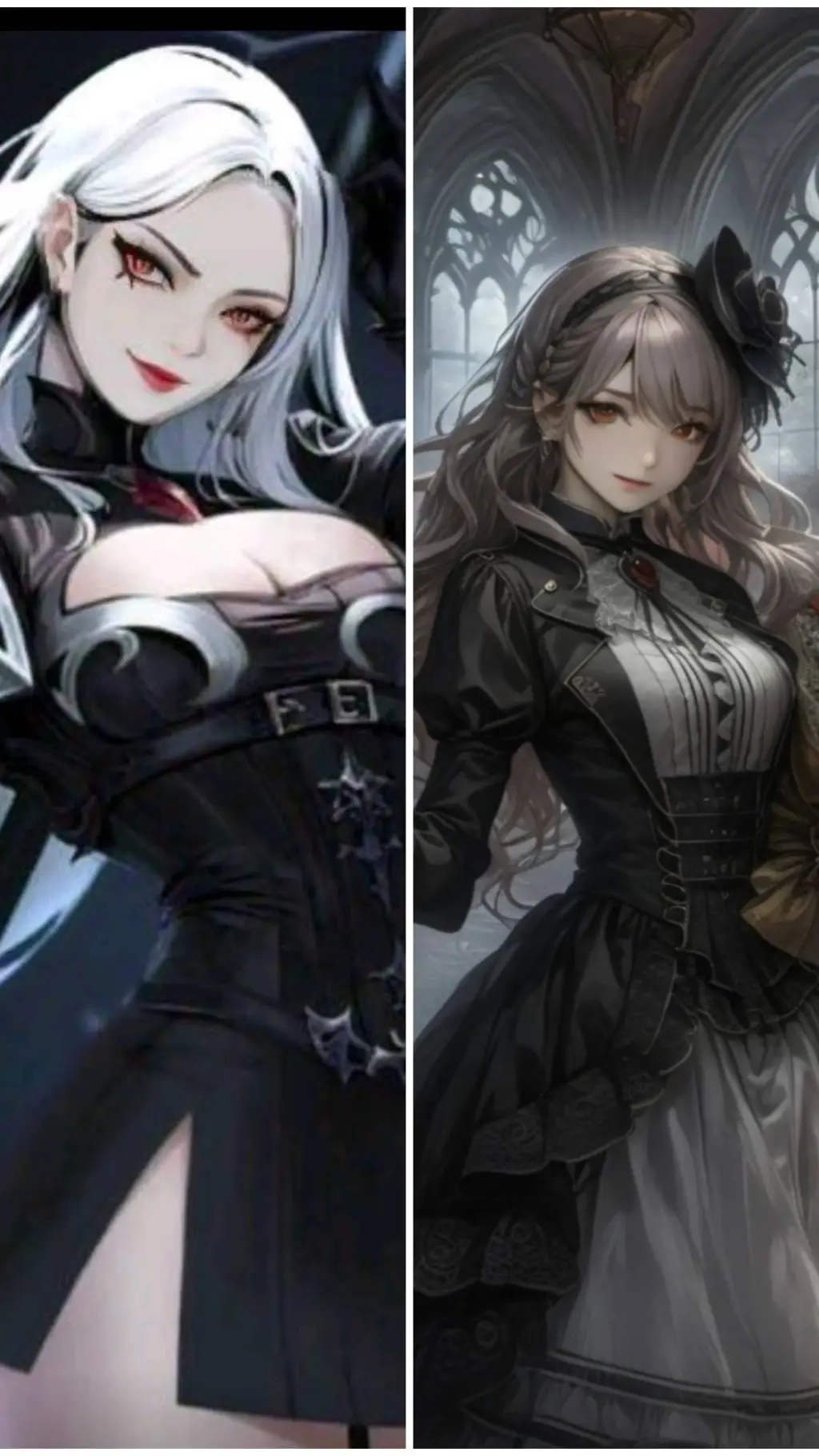 ai character: ALTHEA💀 Y ELEANOR💛 background