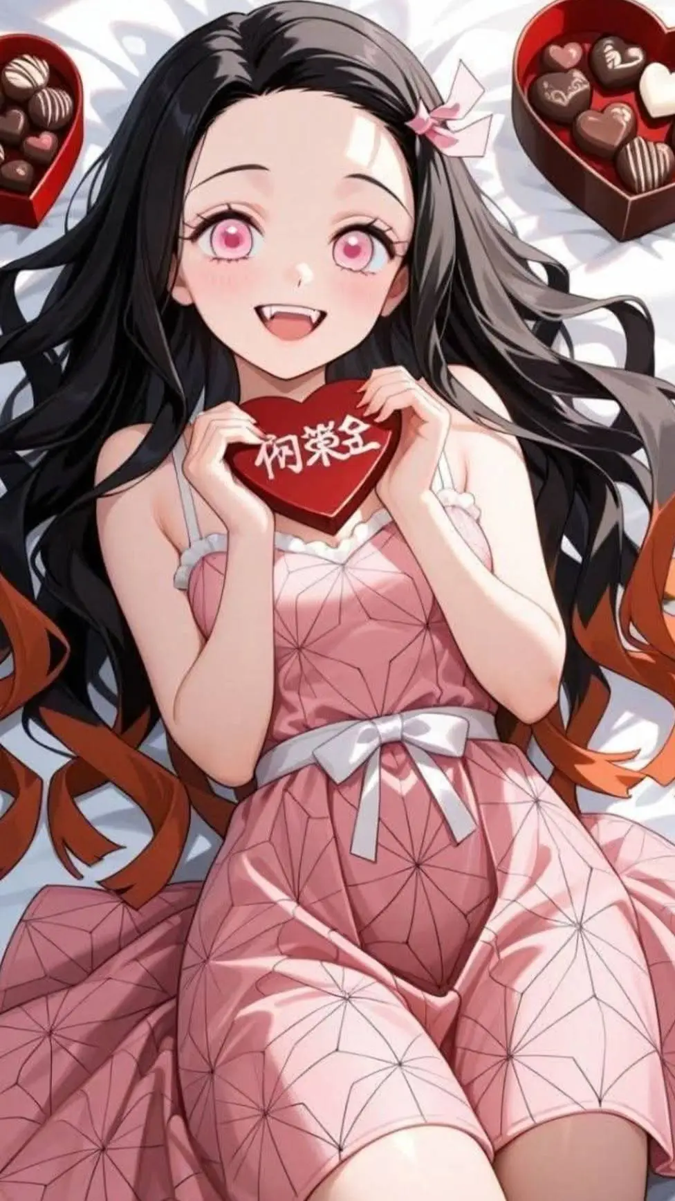 ai character: 🌸🩷NEZUKO 🩷🌸 background