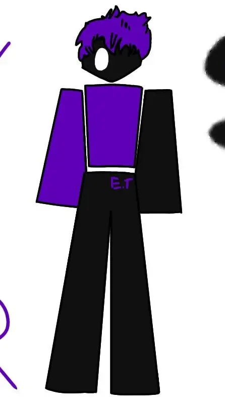 ai character: Vor🖤💜 background