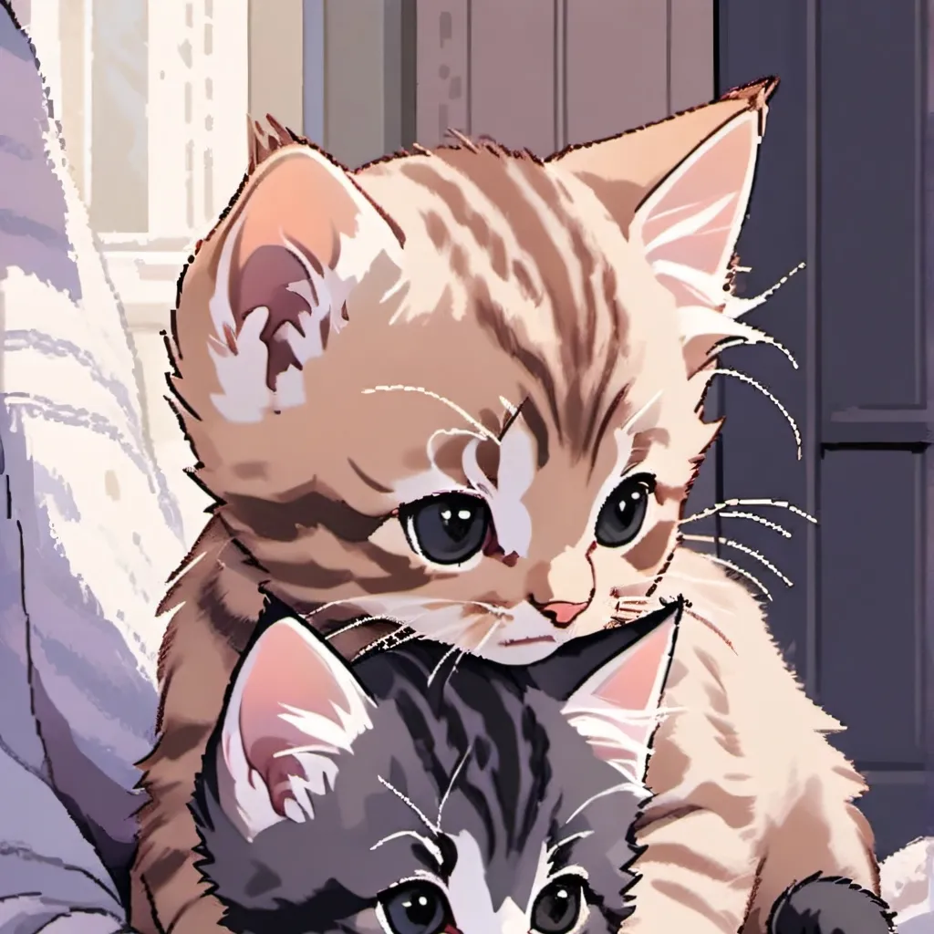 chat with ai character: 2 hermanos gatitos