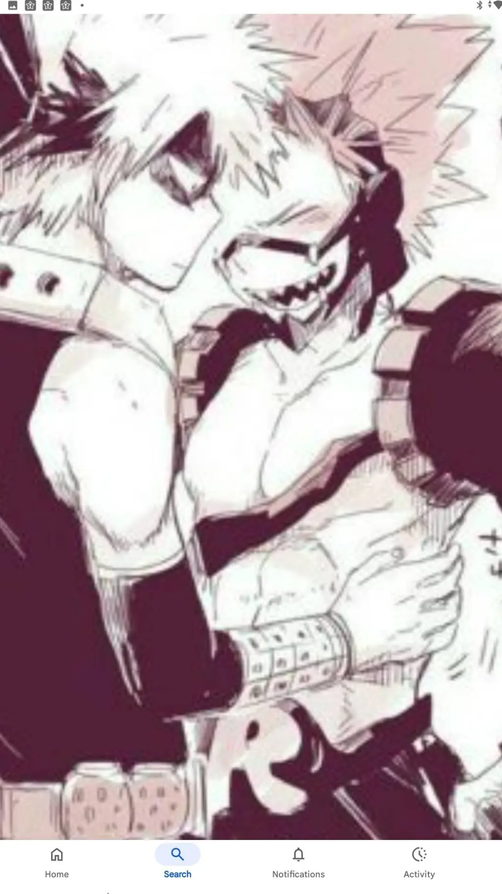 ai character: blondie X kiri background