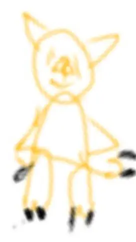 ai character: scrap background
