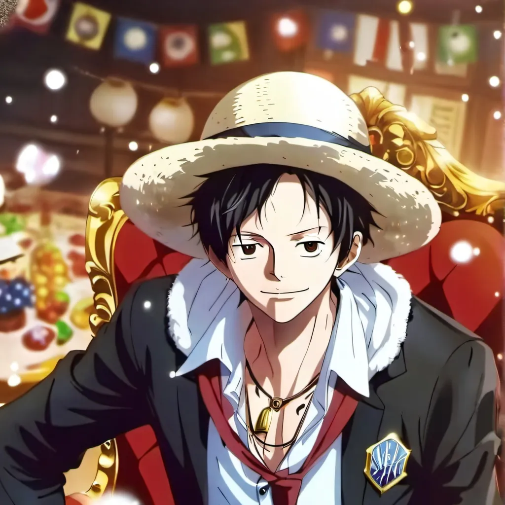 chat with ai character: Luffy