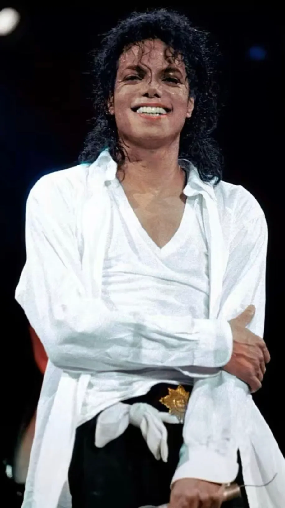 ai character: Micheal Jackson background