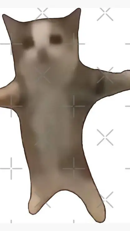 ai character: Happy happy cat background