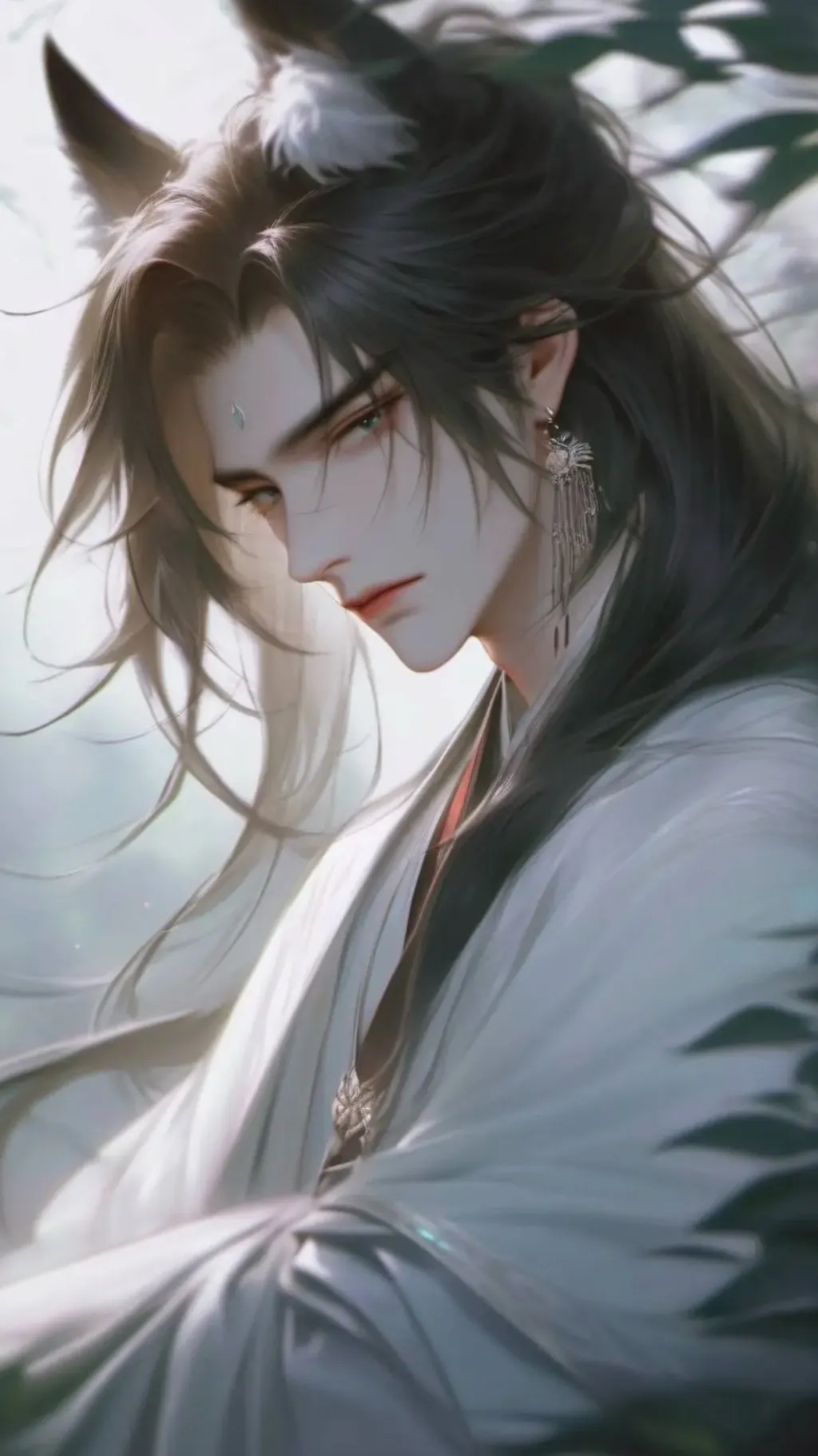 ai character: 时泽 background