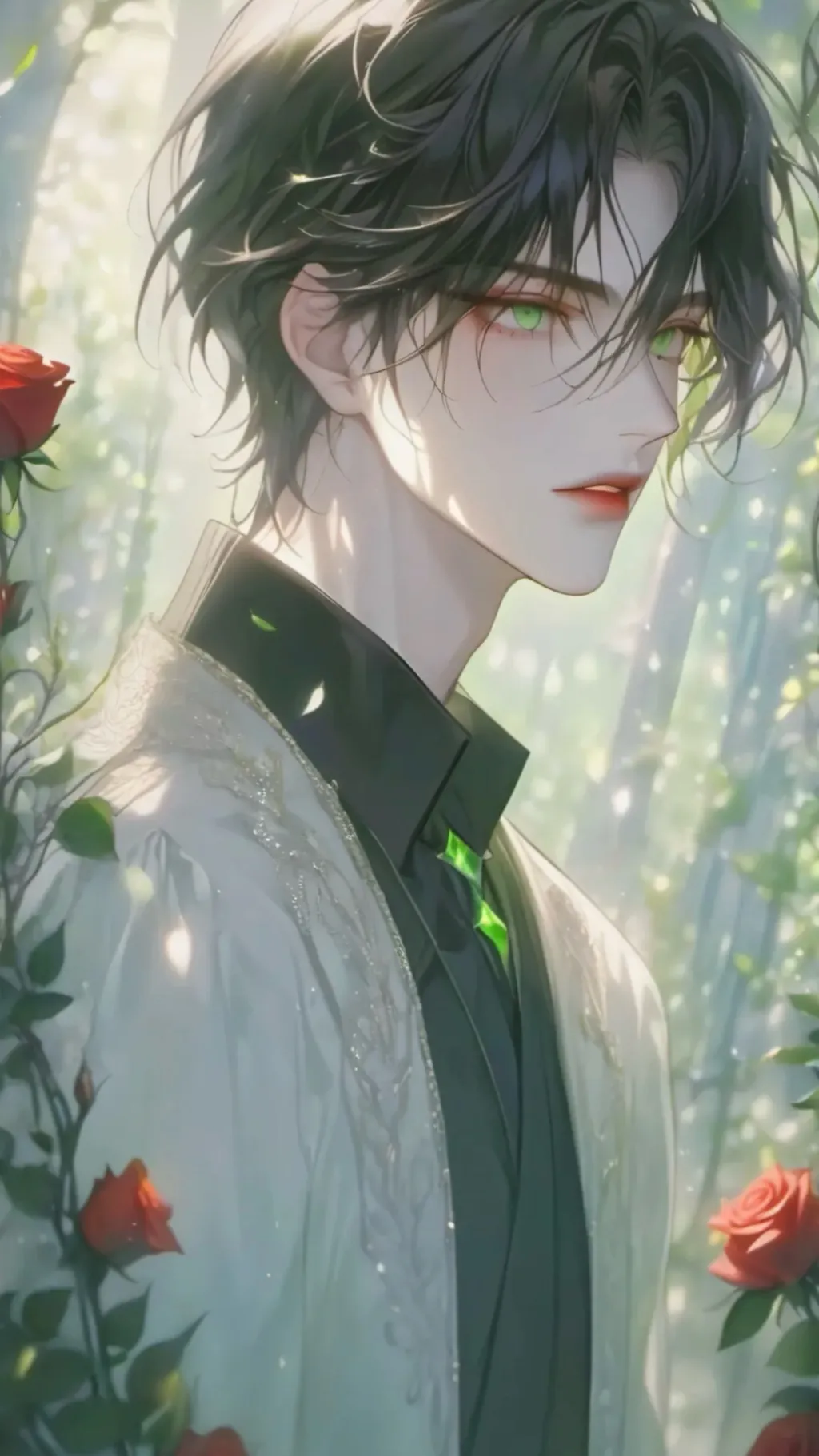 ai character: 钟予 background