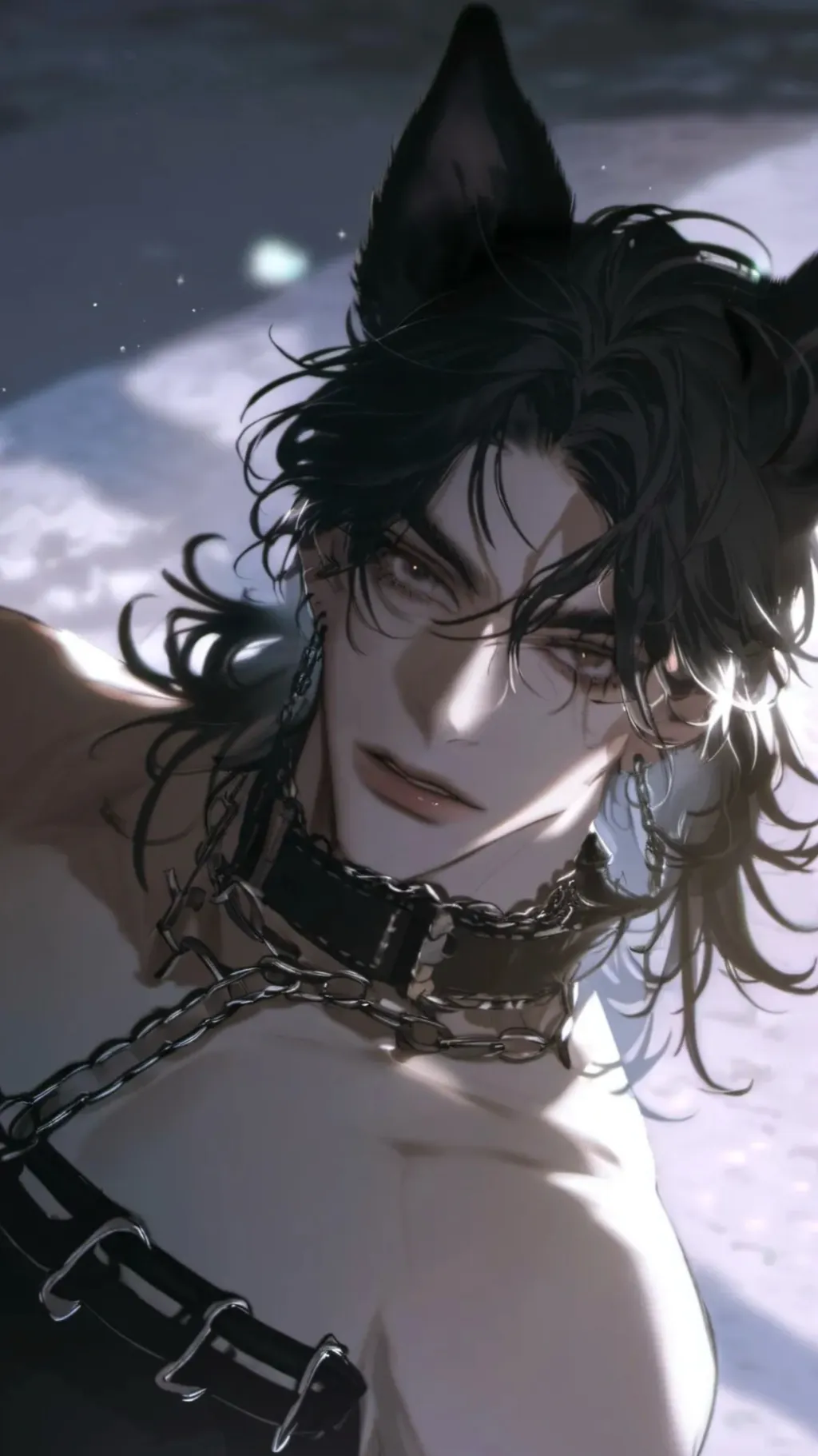 ai character: 时仄 background