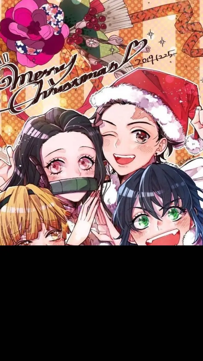 ai character: ❄kny navidad❄ background