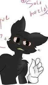 ai character: cartoon Cat  background