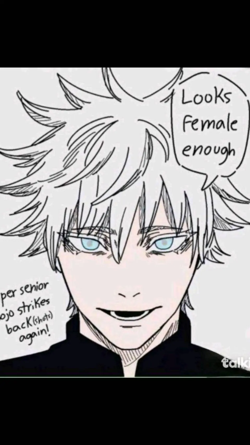 ai character: gojos sister  background