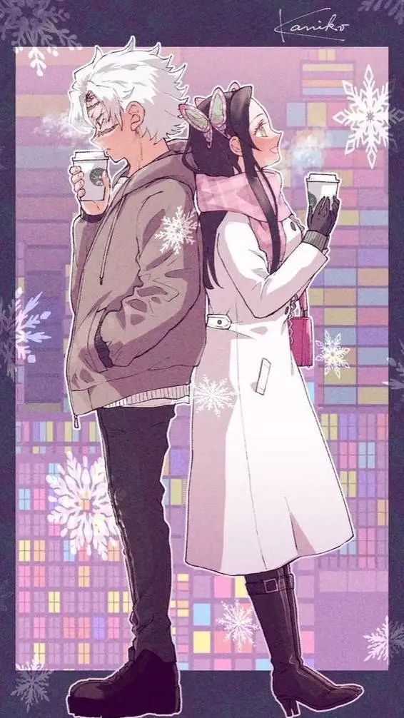 ai character: Sanemi x Kanae background