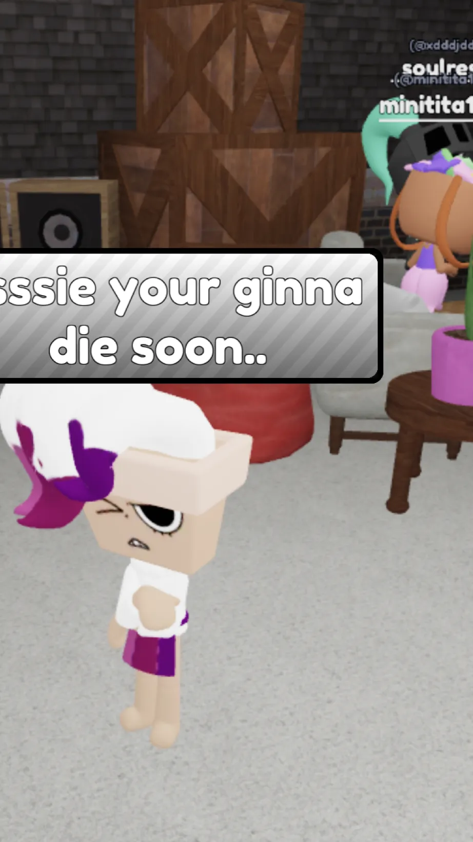 ai character: Dw hates you 🔁 background