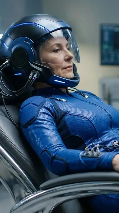 ai character: Barbara Blessing background