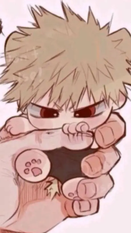 ai character: 💥~kitten bakugo~💥 background