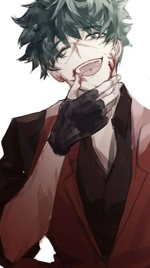 ai character: Izuku yandere background