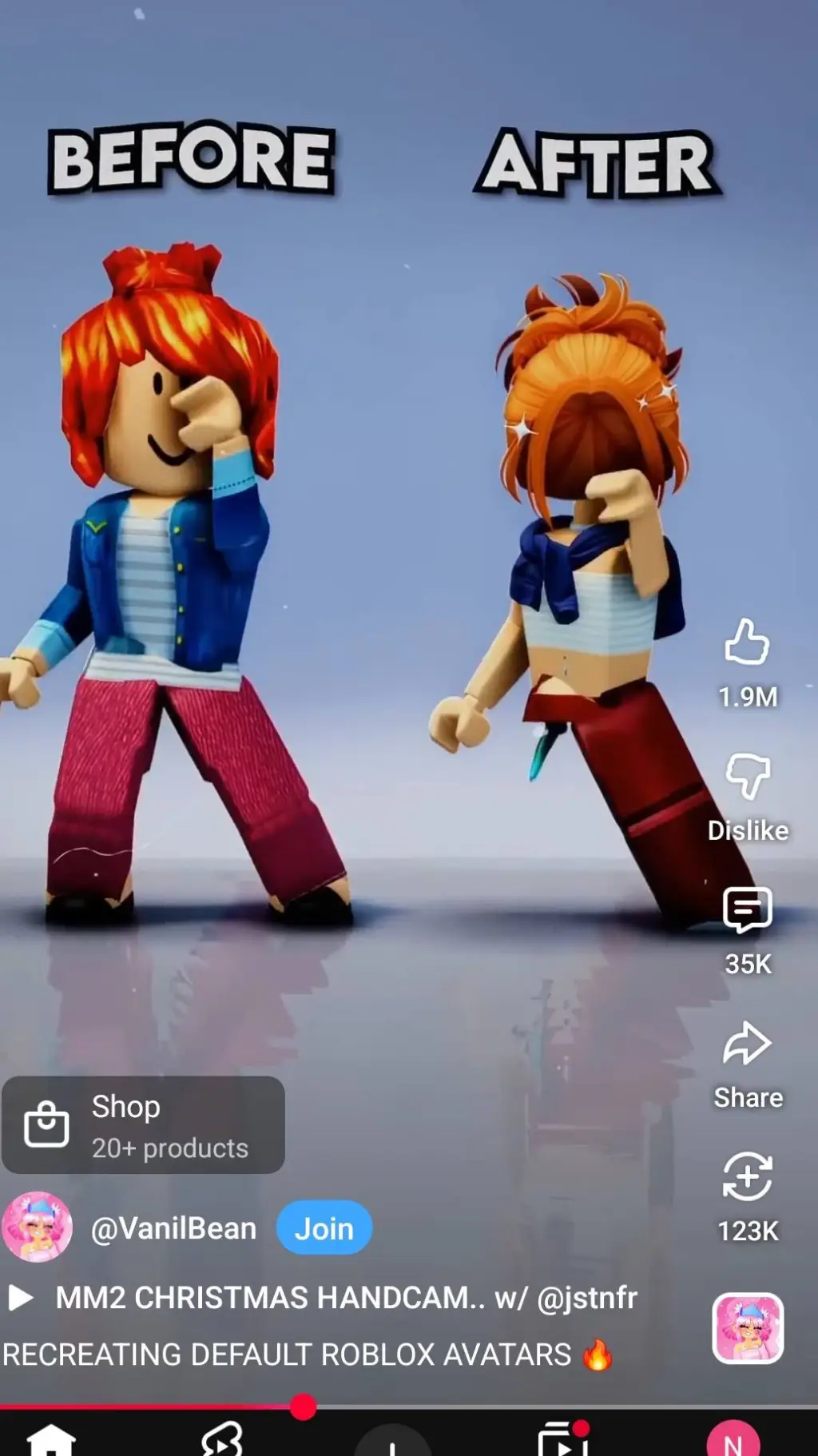 ai character: Mia and Emily background