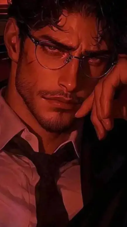 ai character: asher  background