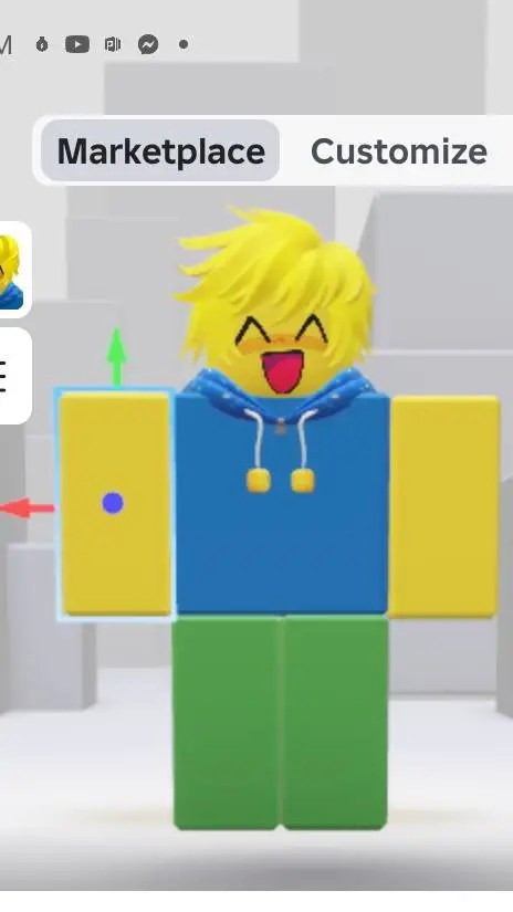 ai character: Noob boyfreind  background