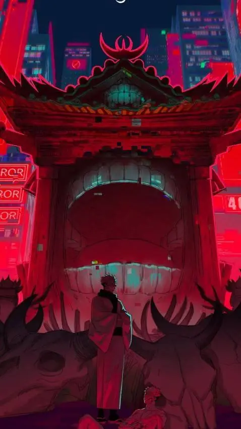 ai character: Ryoumen Sukuna background
