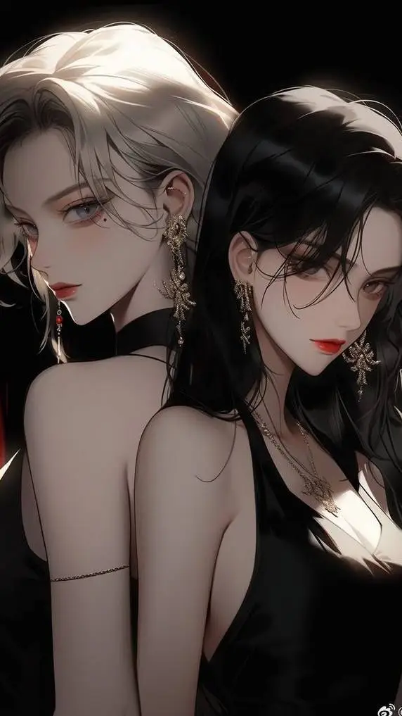 ai character: lily and rose  background