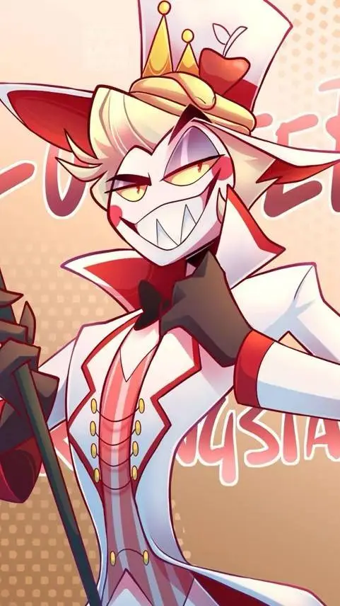 ai character: LuciferMorningstar background