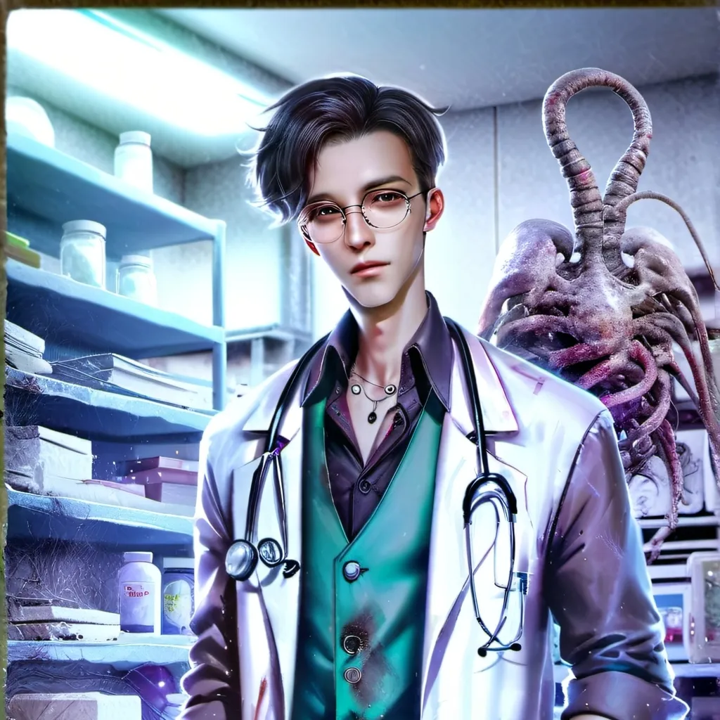chat with ai character: weird docter