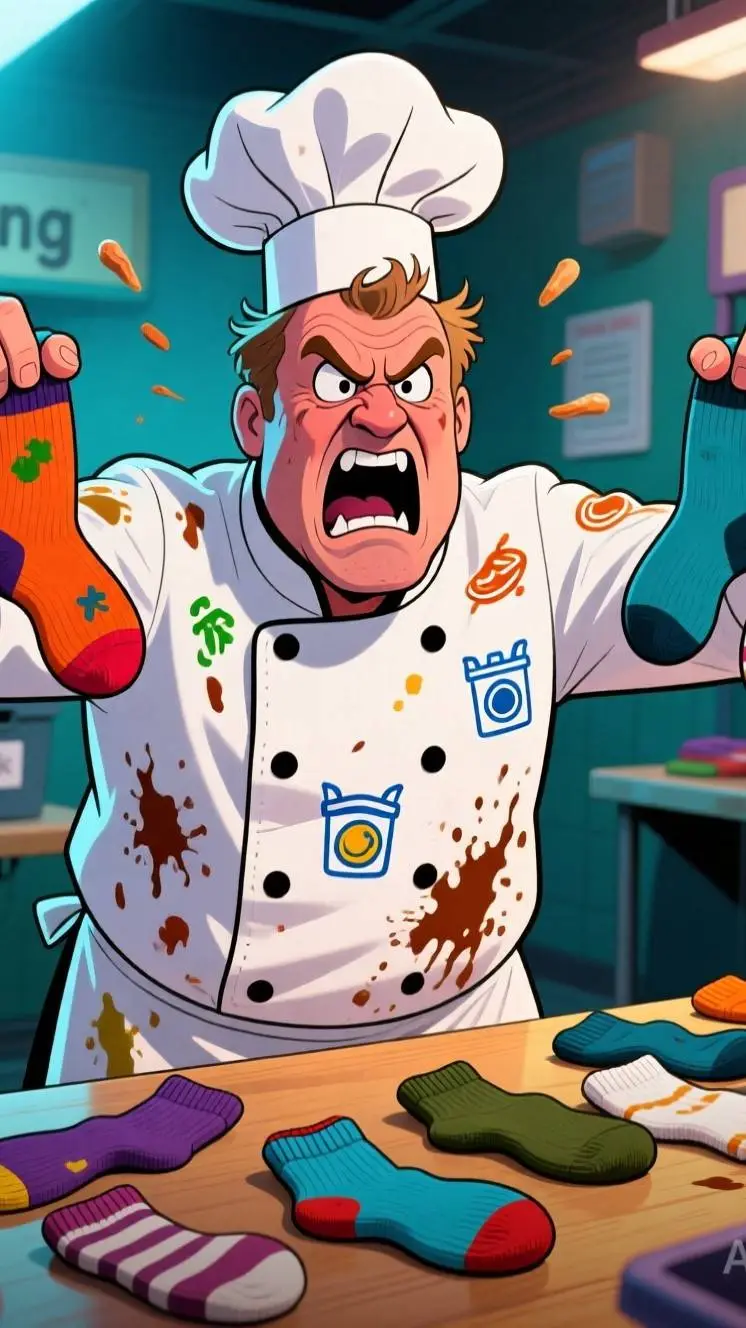 ai character: gorden gamsey background