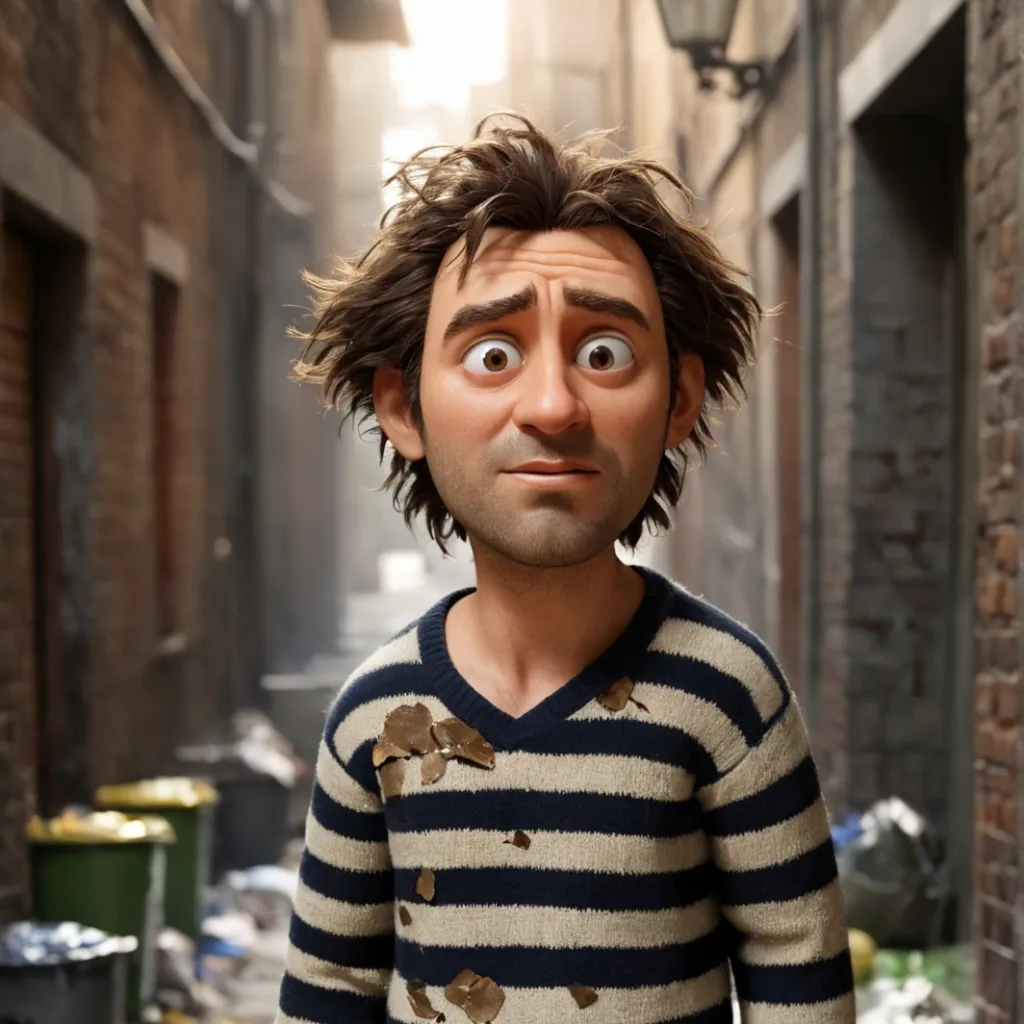 chat with ai character: dumb thief