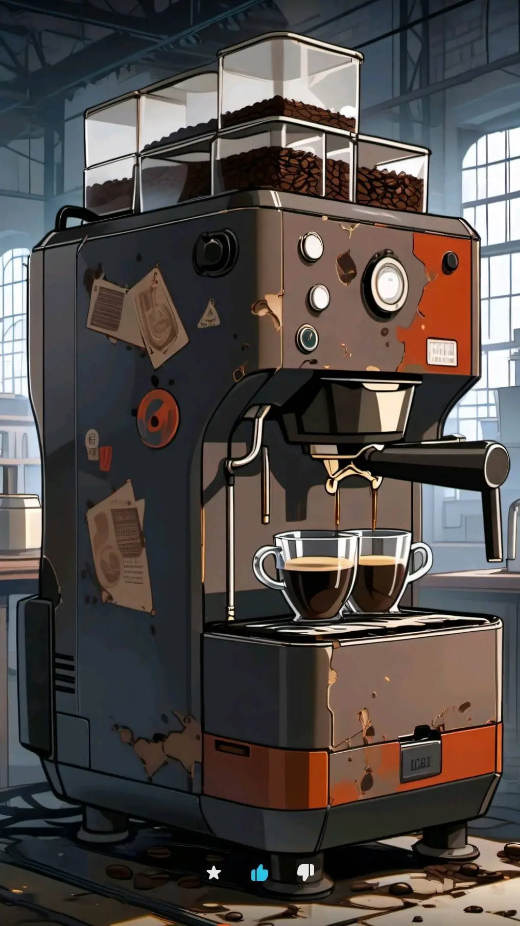 ai character: roast tob background