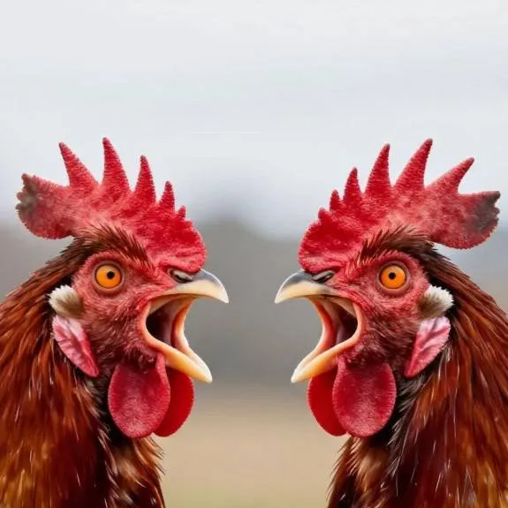 chat with ai character: 🐔 и 🐓