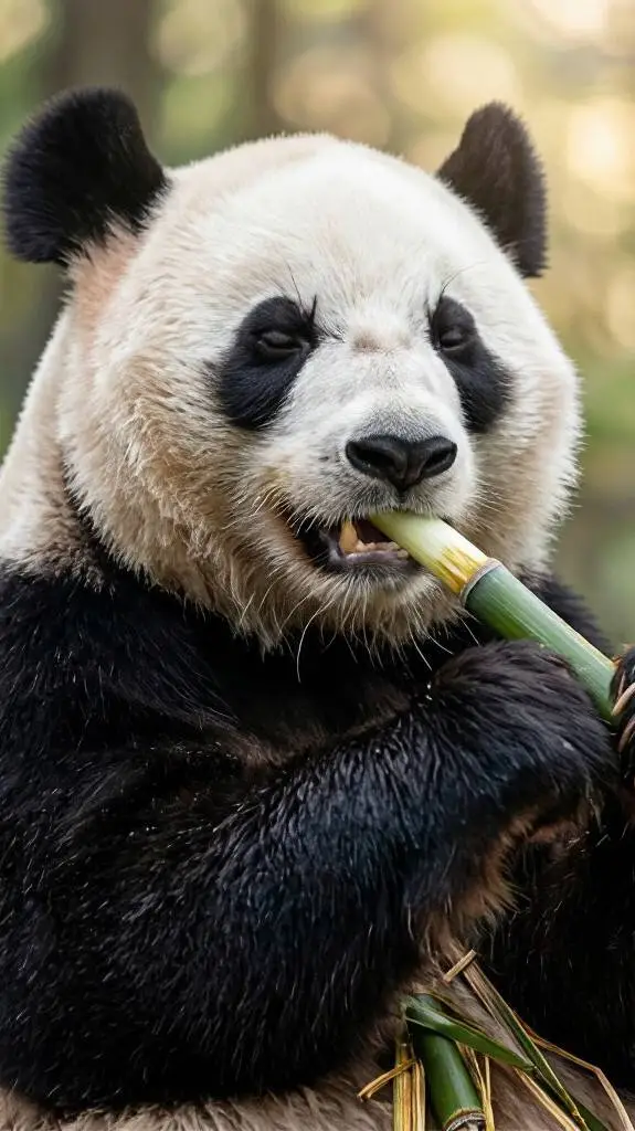 ai character: панда 🐼 background