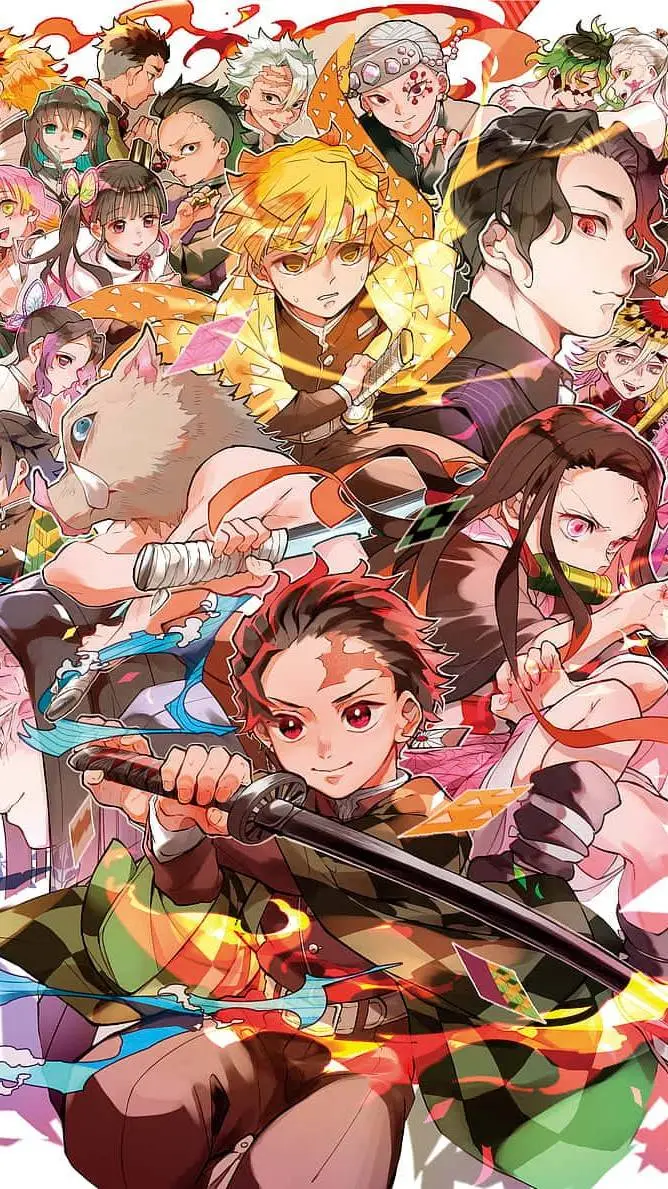 ai character: kny background