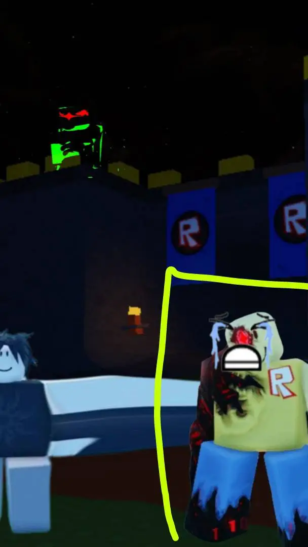 ai character: John doe llorando background