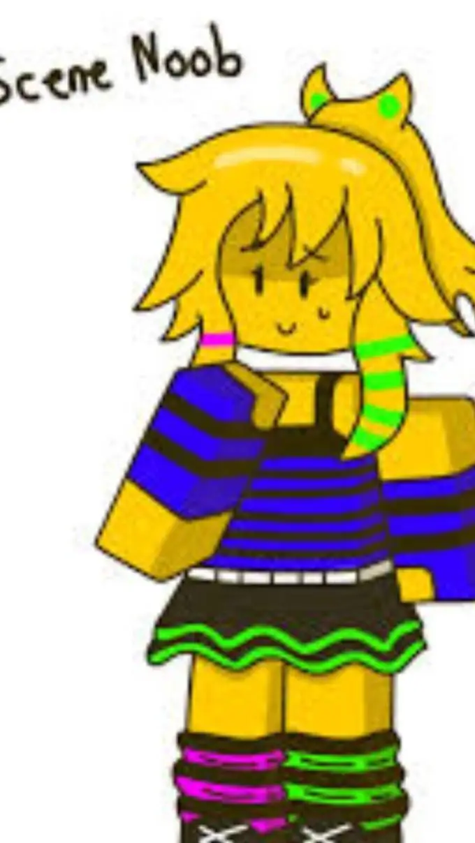 ai character: Scene noob background