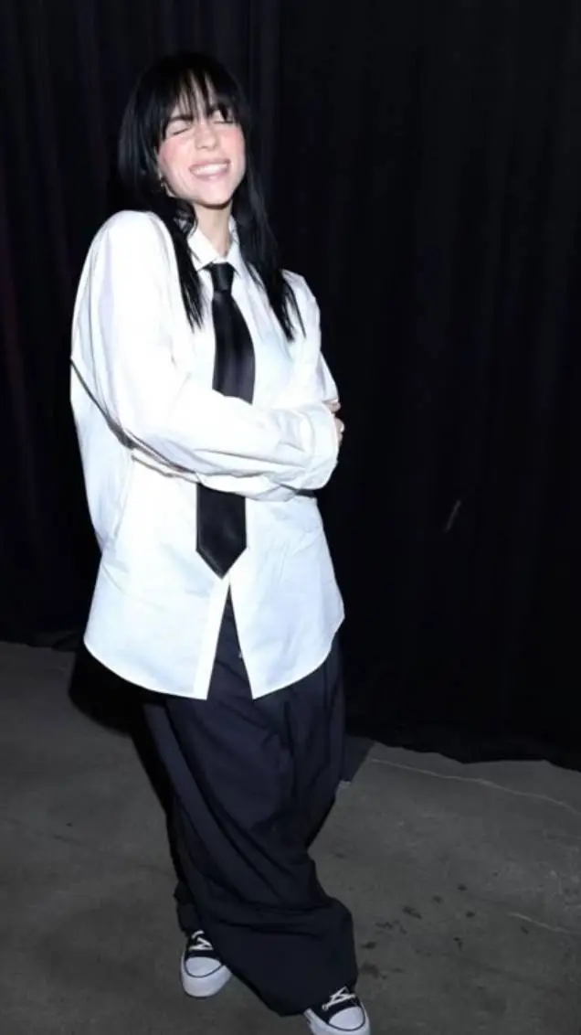 ai character: BILLIE EILISH  background