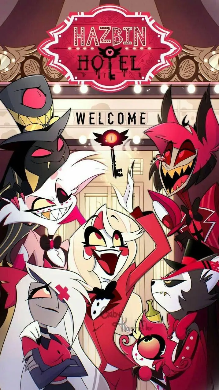 ai character: Hazbin Hotel :3 background