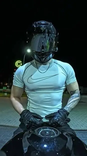 ai character: Biker background